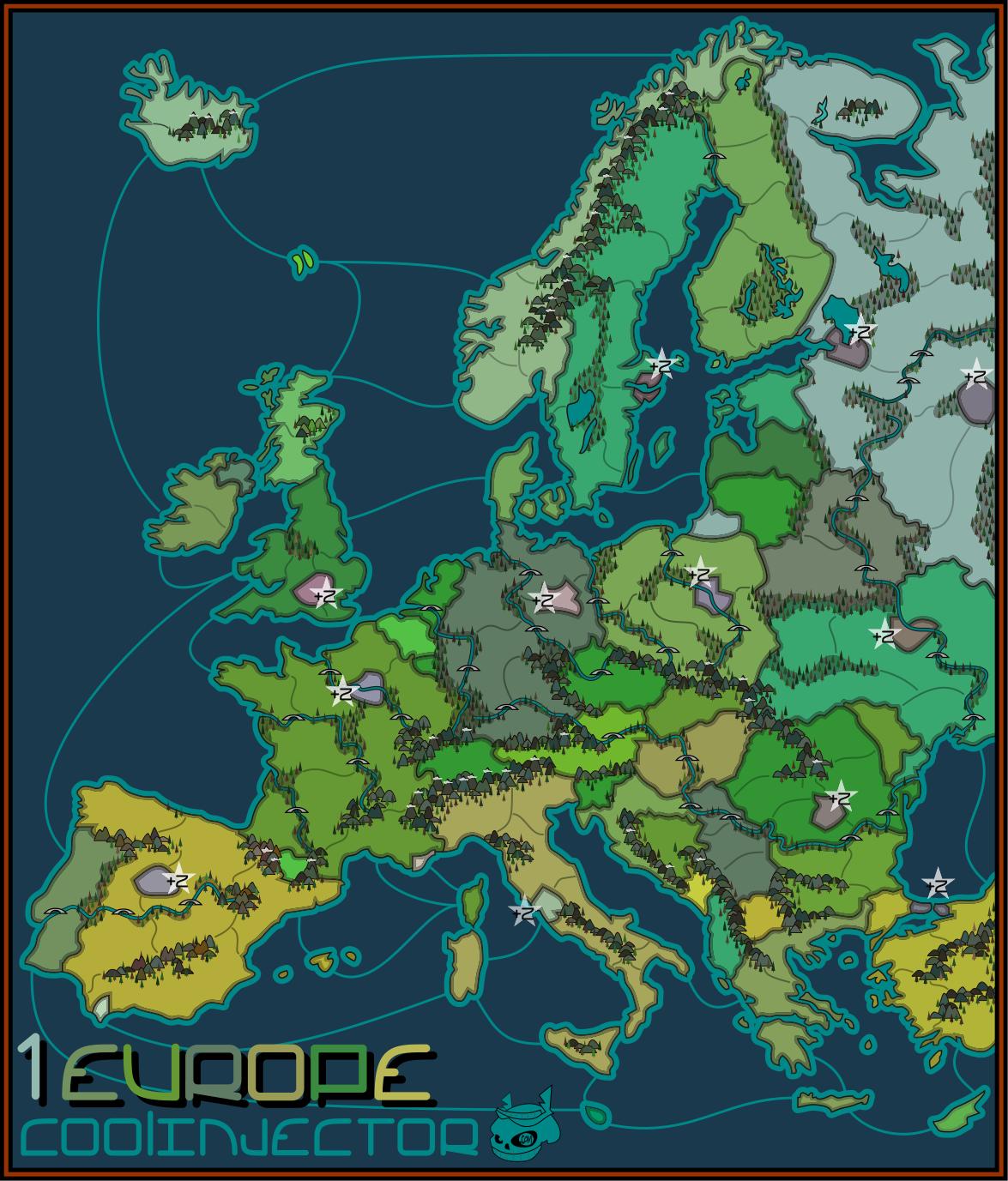 the map